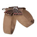 CHOCOLATE GLEN W/HOUNDSTOOTH NOUVEAU BOW TINKIE HARNESS