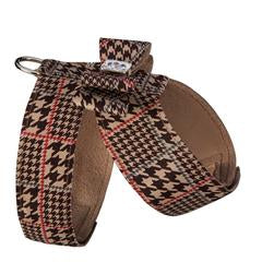 CHOCOLATE GLEN HOUNDSTOOTH BIG BOW TINKIE HARNESS