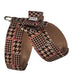 CHOCOLATE GLEN HOUNDSTOOTH BIG BOW TINKIE HARNESS