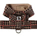 CHOCOLATE GLEN HOUNDSTOOTH BIG BOW TINKIE HARNESS