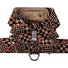 CHOCOLATE GLEN HOUNDSTOOTH NOUVEAU BOW TINKIE HARNESS