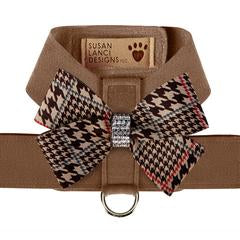 CHOCOLATE GLEN W/HOUNDSTOOTH NOUVEAU BOW TINKIE HARNESS