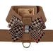 CHOCOLATE GLEN W/HOUNDSTOOTH NOUVEAU BOW TINKIE HARNESS