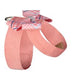 PEACHES N' CREAM GLEN HOUNDSTOOTH NOUVEAU BOW + PEACHES N' CREAM TINKIE HARNESS