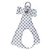 POLKA DOT BIG BOW STEP IN HARNESS