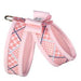 PEACHES N' CREAM GLEN HOUNDSTOOTH TINKIE HARNESS BIG BOW W/TRIM