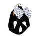 POLKA DOT NOUVEAU BOW BLACK STEP IN HARNESS