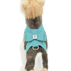 BIMINI BLUE BIG BOW TINKIE DOG HARNESS, Harness - Bones Bizzness