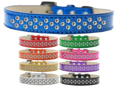 SPRINKLES ICE CREAM CRYSTAL CLEAR DOG COLLAR (9 COLORS), Collars - Bones Bizzness