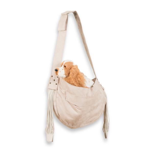 CUDDLE DOG CARRIER DOE & FRINGE, Carriers - Bones Bizzness