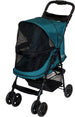 HAPPY TRAILS NO ZIP PET STROLLER - EMERALD, STROLLERS - Bones Bizzness
