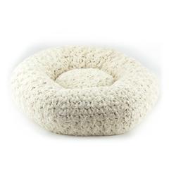 FROSTED CAMEL SPA DOG BED, Beds - Bones Bizzness