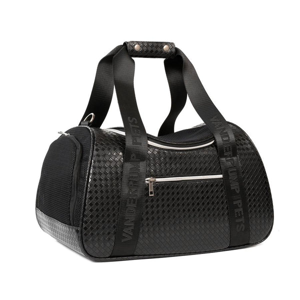 Copy of VANDERPUMP GRAPHITE DUFFLE PET CARRIER - BLACK, Carriers - Bones Bizzness