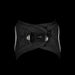 PLUSH STEP IN AIR MESH HARNESS - BLACK, Harness - Bones Bizzness