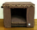 TEAK BROWN DOG CRATE COVER, Crate Cover - Bones Bizzness