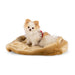 CAMEL SMOOTH CUDDLE CUP DOG BED