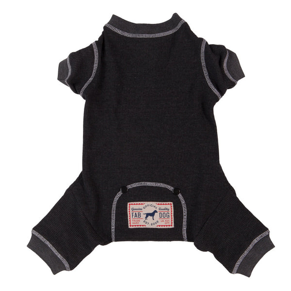 CHARCOAL THERMAL DOG PAJAMAS, PAJAMAS - Bones Bizzness