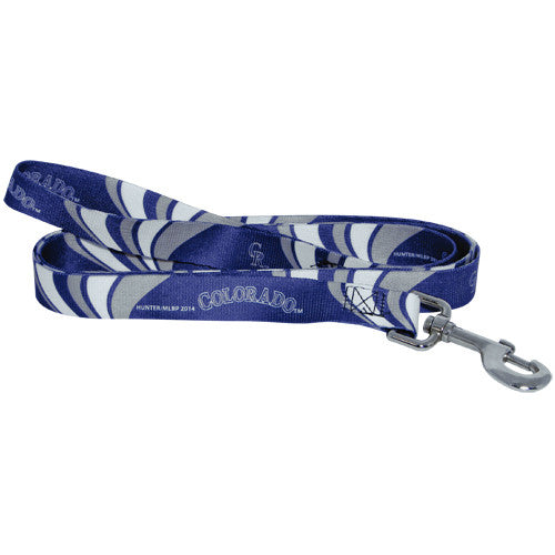 COLORADO ROCKIES DOG LEASH, MLB - Bones Bizzness