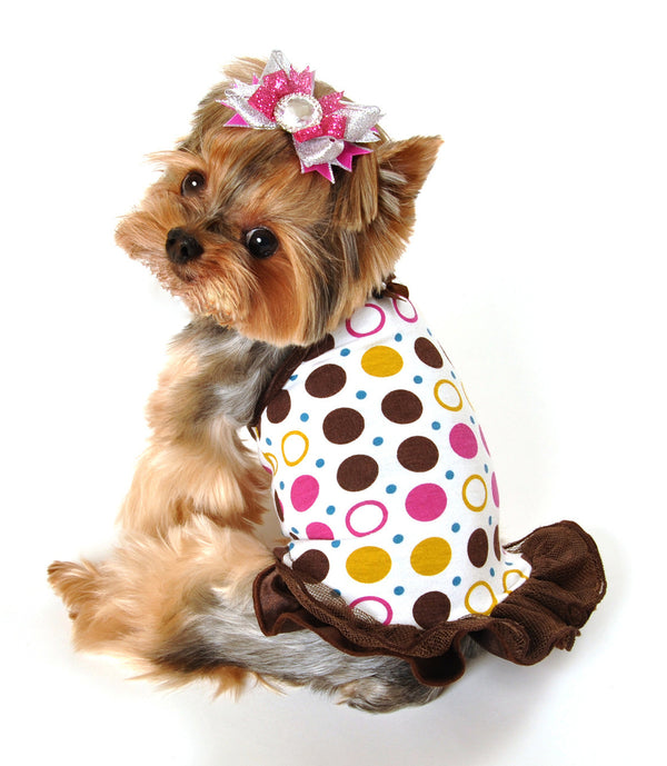 POLKA DOT PARTY DOG DRESS