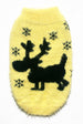 YELLOW FEATHER-SOFT MOOSE DOG SWEATER, Sweaters - Bones Bizzness