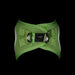 PLUSH STEP IN AIR MESH HARNESS - GREEN, Harness - Bones Bizzness
