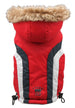 ALPINE SWISS DOG JACKET - RED, Coats - Bones Bizzness