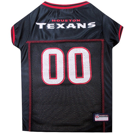 HOUSTON TEXANS DOG JERSEY- RED TRIM, NFL Jerseys - Bones Bizzness