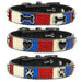 PATRIOTIC ICE CREAM BONE DOG COLLAR, Collars - Bones Bizzness