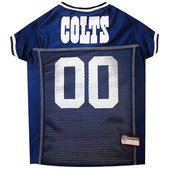 INDIANAPOLIS COLTS DOG JERSEY- WHITE TRIM, NFL Jerseys - Bones Bizzness