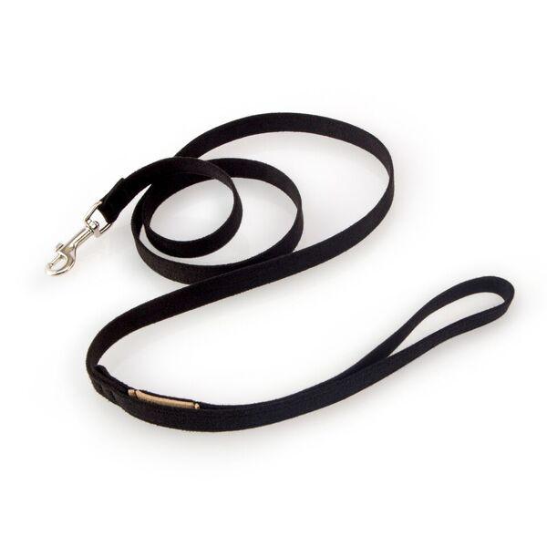 BLACK PLAIN DOG LEASH (42 COLORS), SUSAN LANCI LEASHES - Bones Bizzness