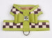 WINDSOR CHECK TWO TONE TINKIE BIG BOW DOG HARNESS - 9 COLORS, Harness - Bones Bizzness
