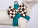 WINDSOR CHECK NOUVEAU BOW STEP-IN DOG HARNESS - (9 COLORS), Harness - Bones Bizzness