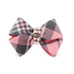 PUPPY PINK SCOTTY NOUVEAU DOG HAIR BOWS, HAIR BOW - Bones Bizzness