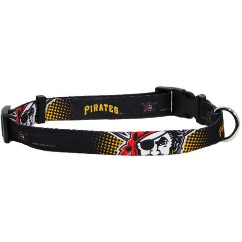 PITTSBURGH PIRATES DOG COLLAR, MLB - Bones Bizzness