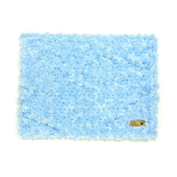 PUPPY BLUE CURLY SUE BLANKET DOG BLANKET, Blankets - Bones Bizzness