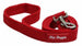 RED MESH MATCHING LEASH