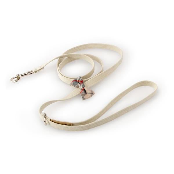 SCOTTY DOE PLAID DOG LEASH, SUSAN LANCI LEASHES - Bones Bizzness
