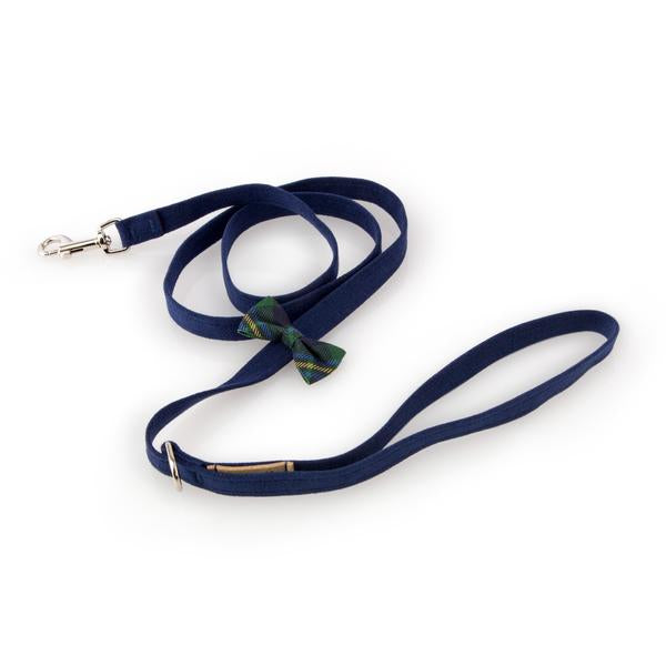 SCOTTY FOREST PLAID DOG LEASH, SUSAN LANCI LEASHES - Bones Bizzness