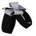 BLACK TINKIE HARNESS W/PLATINUM GLITZERATI NOUVEAU BOW
