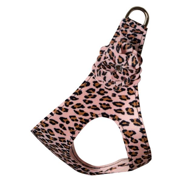 PINK CHEETAH TINKIE'S GARDEN STEP-IN DOG HARNESS, Harness - Bones Bizzness