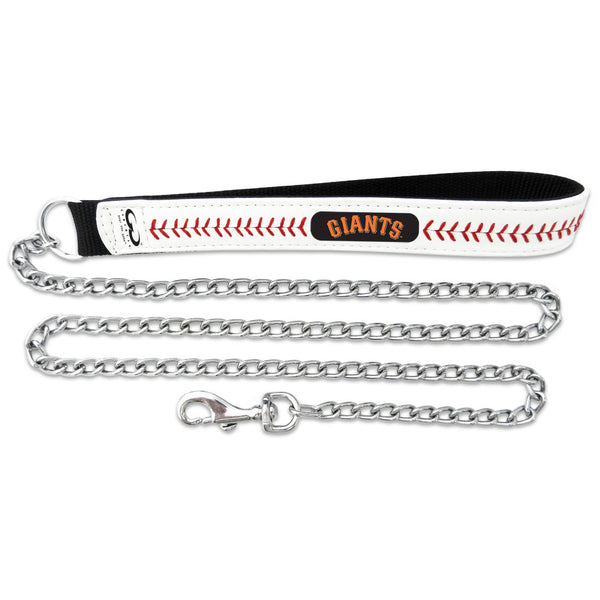 SAN FRANCISCO GIANTS DOG LEASH – LEATHER, MLB - Bones Bizzness