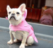 PINK GIRLIE SKULL PACKAWAY DOG RAINCOAT, Coats - Bones Bizzness