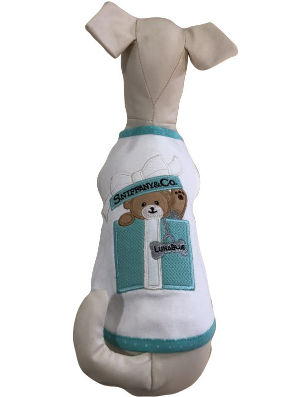 SNIFFANY BEAR GIFT BOX DOG TANK