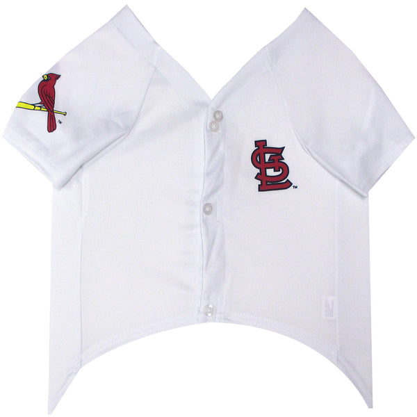 ST. LOUIS CARDINALS DOG JERSEY – WHITE, MLB - Bones Bizzness