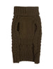OLIVE SUPER CHUNKY DOG SWEATER, Sweaters - Bones Bizzness