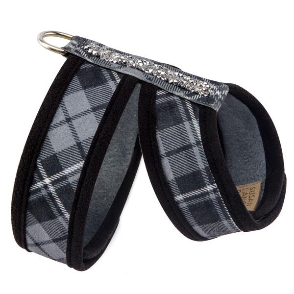 SCOTTY TINKIE CHARCOAL PLAID DOG HARNESS, Harness - Bones Bizzness