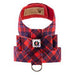 SCOTTY TINKIE CHESTNUT PLAID BIG BOW HARNESS