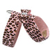 PINK CHEETAH BIG BOW TINKIE DOG HARNESS, Harness - Bones Bizzness