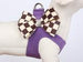 WINDSOR CHECK NOUVEAU BOW STEP-IN DOG HARNESS - (9 COLORS), Harness - Bones Bizzness