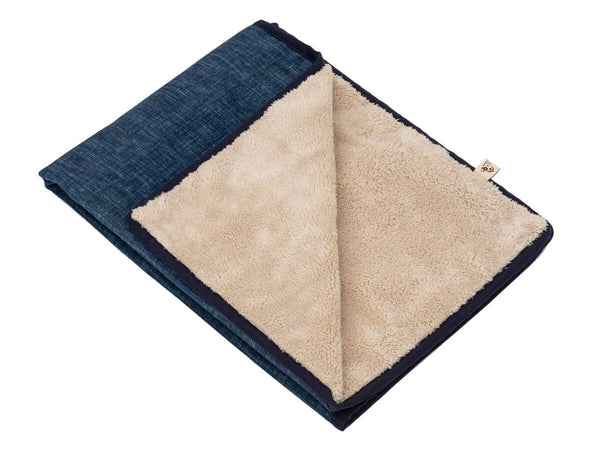 DENIM LUXURY DOG BLANKET, Blanket - Bones Bizzness